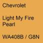 Preview: Chevrolet, Light My Fire Pearl, WA408B / G8N.